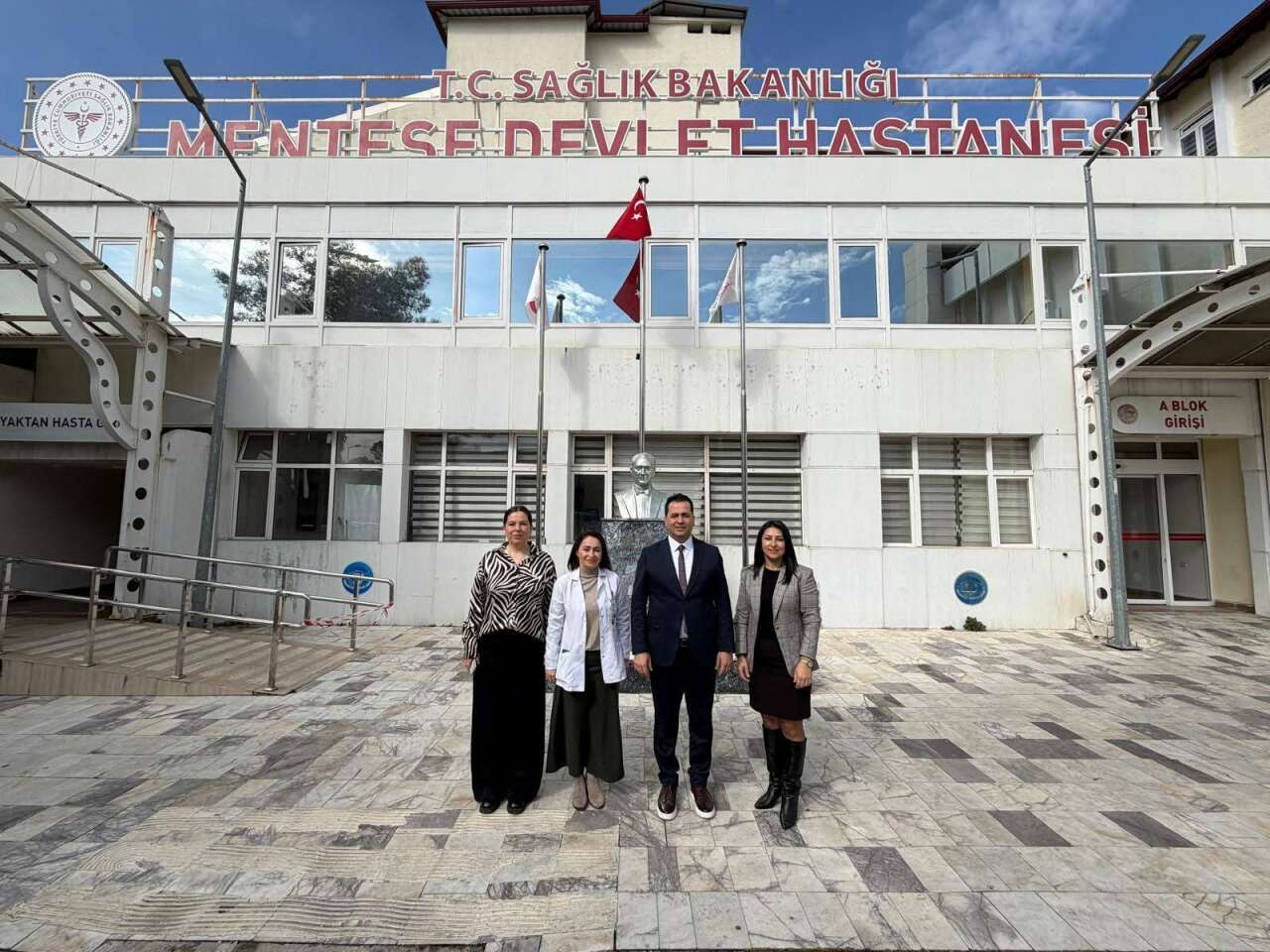 Sağlık Çalışanlarına Moral: Menteşe Devlet Hastanesi’nde Bayramlaşma 1